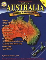 Continents of the World Geography Series: Exploring Australia, Grades 4-8+