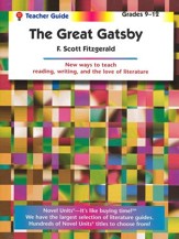 The Great Gatsby, Novel Units Teacher's Guide, Grades 9-12