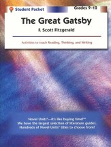 The Great Gatsby, Novel Units Student Packet, Grades 9-12
