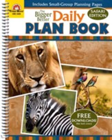 The Bigger Better Daily Plan Book, Safari Edition