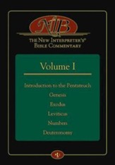 The New Interpreter's Bible Commentary Volume I: Introduction to the Pentateuch, Genesis, Exodus, Leviticus, Numbers, Deuteronomy - Slightly Imperfect