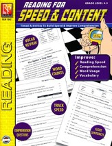 Reading for Speed & Content Grades 4-5