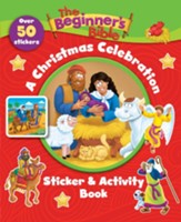 The Beginner's Bible A Christmas Celebration Sticker and Activity Book - Slightly Imperfect