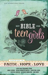 NIV Bible for Teen Girls: Growing in Faith, Hope, and Love - eBook