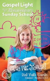 Gospel Light: Elementary Grades 3 & 4 Kid Talk Cards (pkg. of 5), Summer 2024