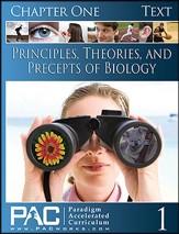 Principles, Theories & Precepts of Biology Chapter 1 Student Text