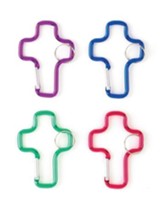 Cross Clip Key Ring, Pack of 12