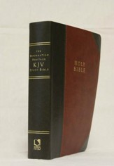 KJV Reformation Heritage Study Bible, Brown/Gray Imitation Leather