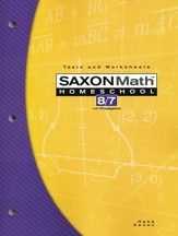 Saxon Math 8/7, 3rd Edition, Tests & Worksheets