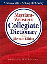 Merriam Webster's Collegiate Dictionary, Laminated, 11th Edition