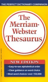 The Merriam-Webster Thesaurus (Mass Market Paperback)