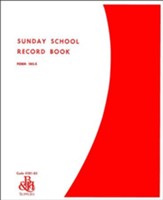 Sunday School Record Book, Form 183-S