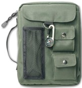 Compass Bible Cover Olive Green Medium