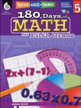 Practice, Assess, Diagnose: 180 Days of Math for Fifth Grade