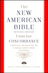 The New American Bible, Concise Concordance, Hardcover, Revised Edition