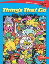 Things That Go Find It! Color It!