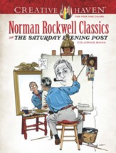 Norman Rockwell's Saturday Evening Post Classics Coloring Book