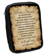 Padre Nuestro, Forro de Biblia, Marron, Grande  (Lord's Prayer Bible Cover, Brown, Spanish, Large)