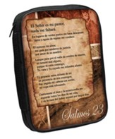 Salmo 23, Forro de Biblia, Marron, Grande  (Psalm 23 Bible Cover, Brown, Spanish, Large)