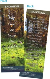 For God So Loved the World Bookmarks, Pack of 25