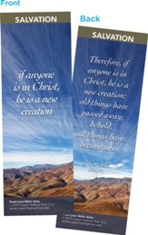 If Anyone if in Christ, He is a New Creation Bookmarks, Pack of 25