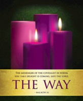 The Way Advent Sunday 2 Large Bulletins, Pack of 50