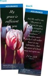 My Grace is Sufficient for You Bookmarks, Pack of 25