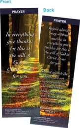 In Everything Give Thanks Bookmarks, Pack of 25
