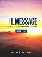The Message Bible: Large Print Edition
