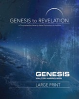 Genesis - Participant Book, Large Print (Genesis to Revelation Series)