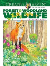 Forest & Woodland Wildlife Coloring Book