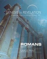 Romans Participant Book, Large Print (Genesis to Revelation Series)
