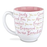 You Are Beautiful, Ceramic Mug Various Scripture