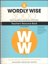 Wordly Wise 3000 Book 5 Teacher's  Guide (4th Edition;  Homeschool Edition)