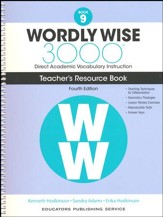 Wordly Wise 3000 Book 9 Teacher's  Guide (4th Edition;  Homeschool Edition)