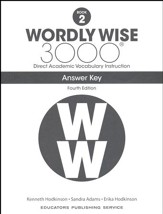 Wordly Wise 3000 Book 2 Key (4th  Edition; Homeschool  Edition)