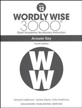 Wordly Wise 3000 Book 12 Key (4th  Edition; Homeschool  Edition)