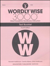 Wordly Wise 3000 Book 3 Tests (4th Edition; Homeschool  Edition)