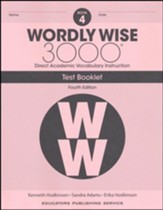 Wordly Wise 3000 Book 4 Tests (4th  Edition; Homeschool  Edition)