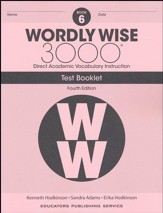 Wordly Wise 3000 Book 6 Tests (4th Edition; Homeschool  Edition)