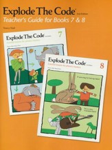 Explode the Code Teacher's Guide for Books 7 & 8 (2nd  Edition; Homeschool Edition)