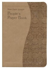 New Saint Joseph's People's Prayer Book, Imitation Leather, Tan