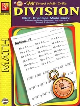 Easy Timed Math Drills: Division