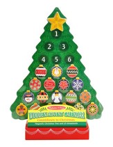 Wooden Advent Calendar Christmas Tree