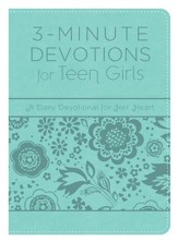 3-Minute Devotions for Teen Girls: A Daily Devotional for Her Heart - eBook