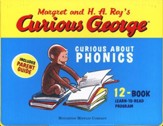 Curious George: Curious About Phonics 12-Book Learn-to-Read  Program