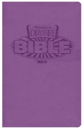 NIrV Adventures in Odyssey Bible (Purple Italian  Leatherette)