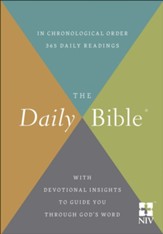 NIV Daily Bible, hardcover