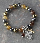 Cross Beaded Bracelet