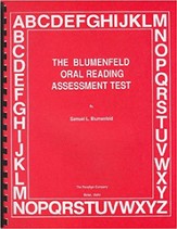 The Blumenfeld Oral Reading Assessment Test